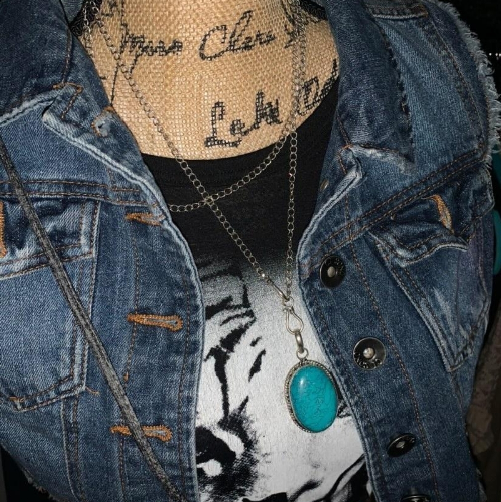 Blue Jean vest..
